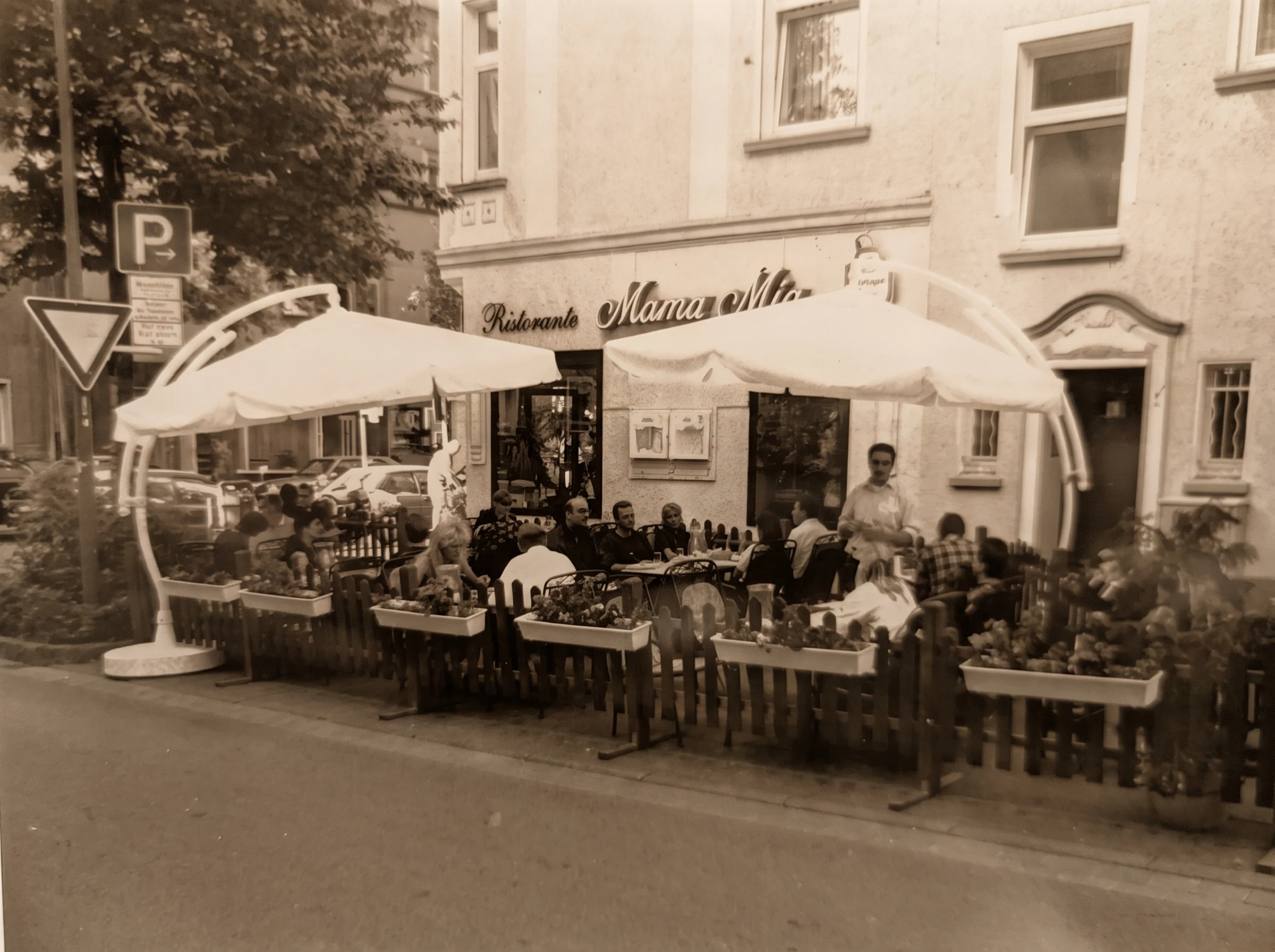 Altes Mama Mia Terrasse 1990
