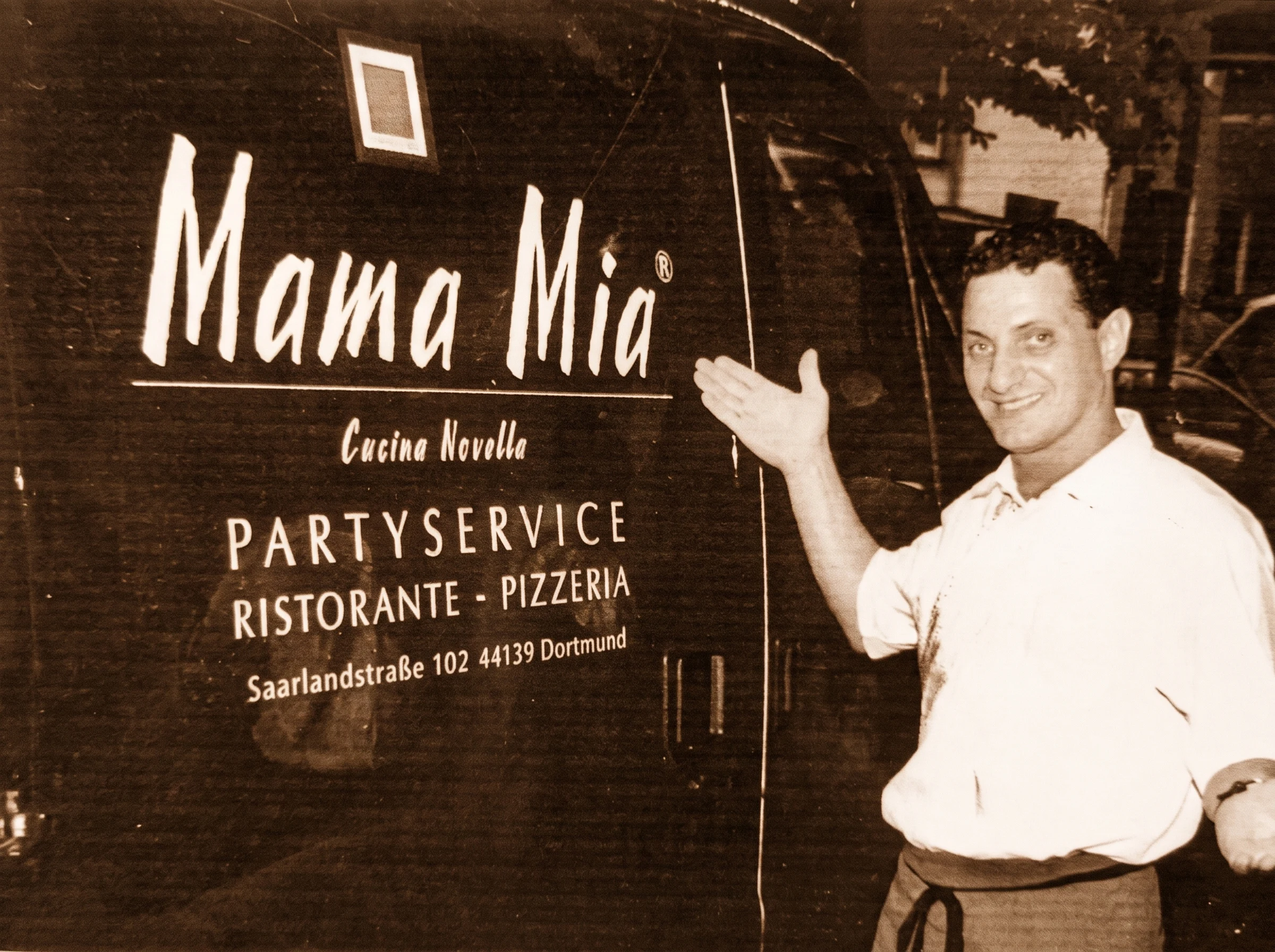 Pizzataxi Altes Mama Mia 1993
