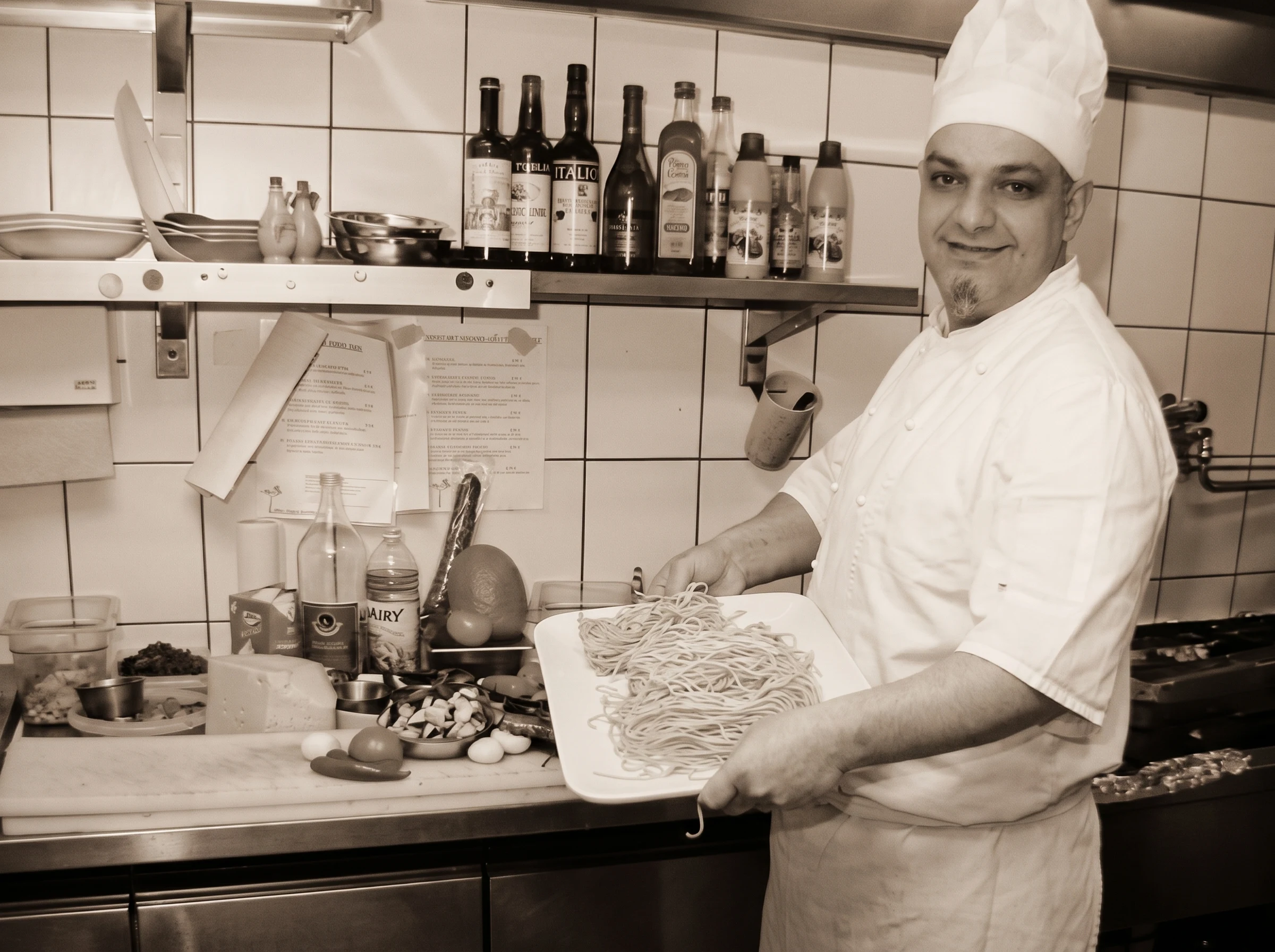 Salvo Di Dino Küchenchef 1988